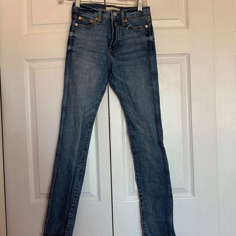 GAP skinny high waisted jeans